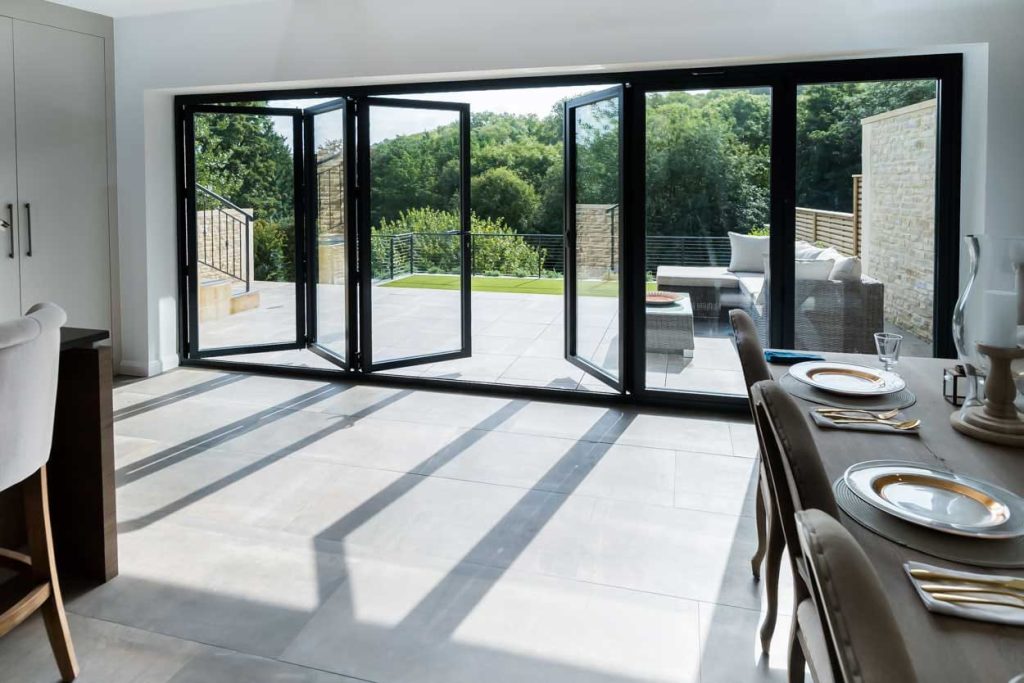 spectacularkitchenview bi-fold-doors spectacular view