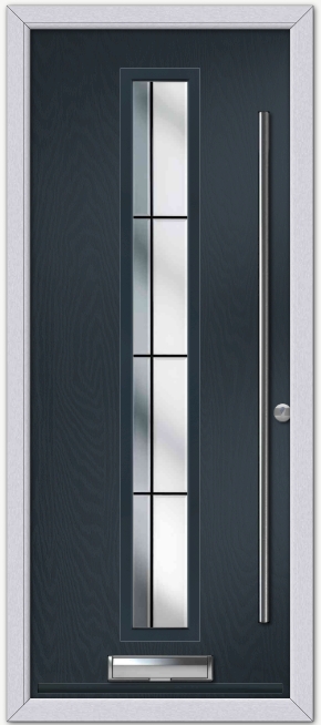 Fryton Anthracite Grey Como Glass