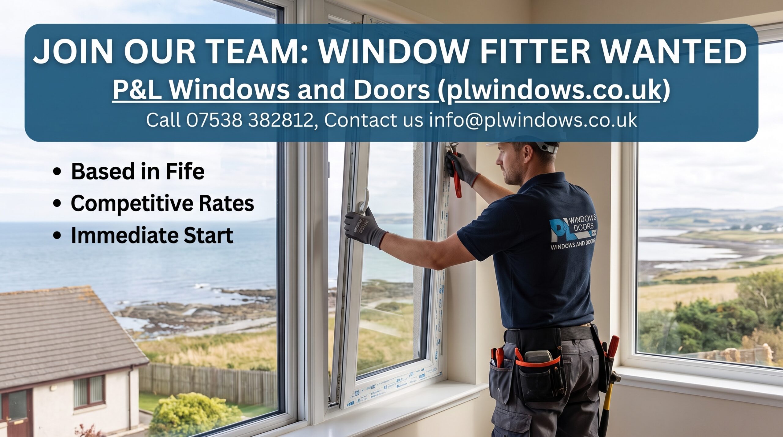 window fitter vacancy fife